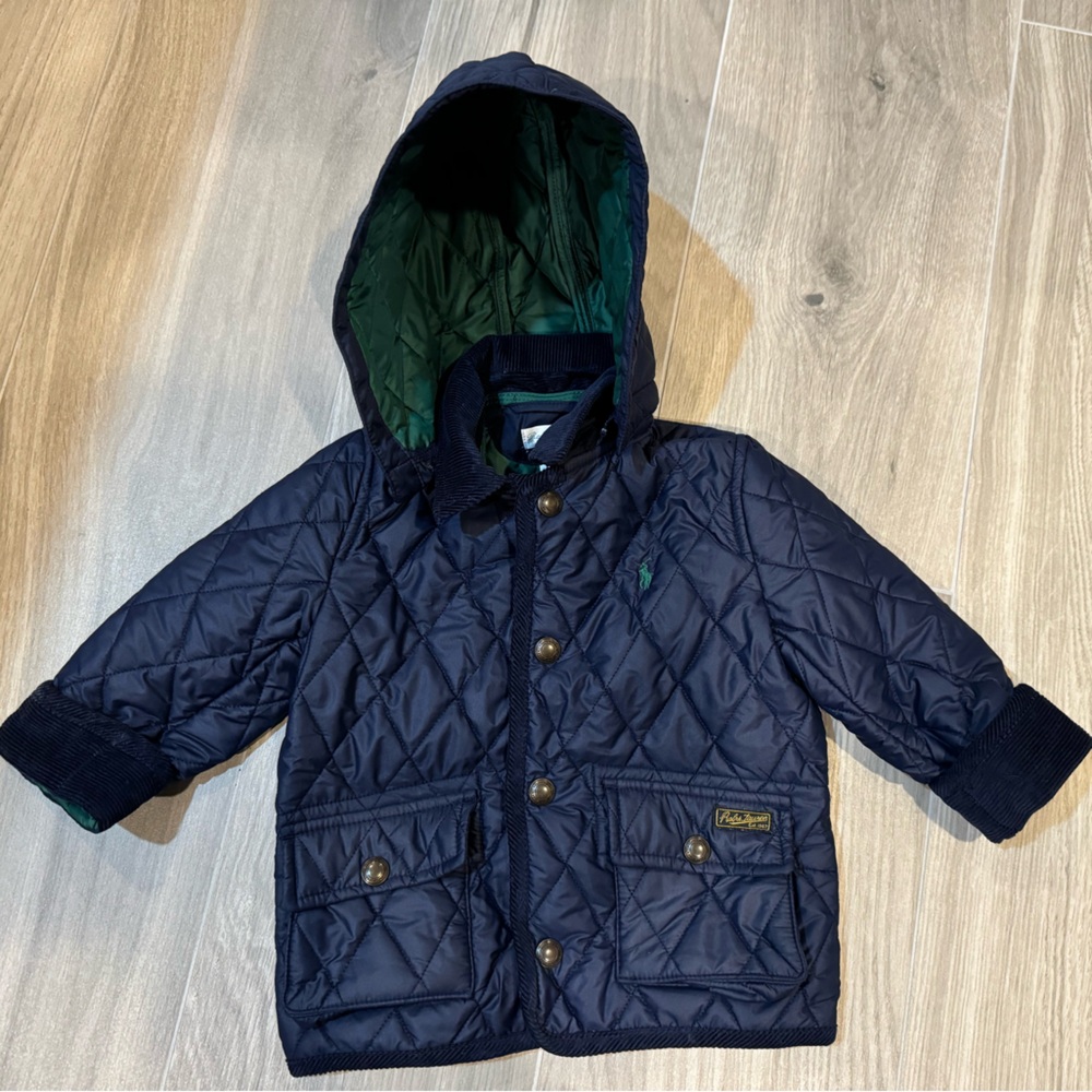 Ralph Lauren Boys Hooded Jacket - 18 months - NWT